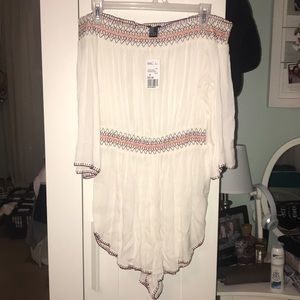 Beach cover up/romper